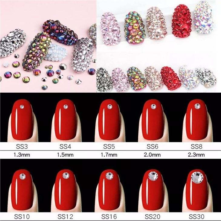 Pink Rhinestones